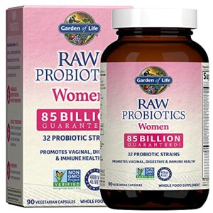 garden of life – raw probiotics women – 90 vegetarian capsules