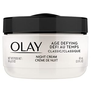 night cream with beta-hydroxy complex and vitamin e by olay age defying,classic, 2 fl oz (pack of 2)