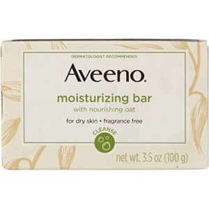 Aveeno Bar Dry Size 3.5 Ounce Aveeno Moisturizing Bar For Dry Skin (Pack of 3)