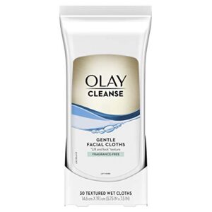 olay wet cleansing towelette, 30 count