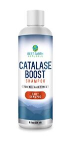 catalase boost shampoo daily catalase shampoo for men and women 8 ounces