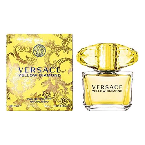 Versace Women Yellow Diamond 3.0 Oz Edt Spray(pack Of 1)