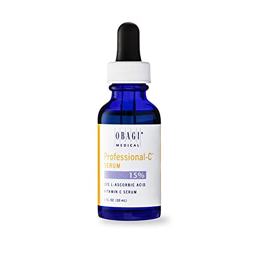 obagi Vitamin C Serum 15% - Professional C Serum Skin Care – Contains Concentrated L Ascorbic Acid - Helps Minimize the Appearance of Wrinkles, Brightens Skin, and Retains Moisture- 1.0 Fl Oz.