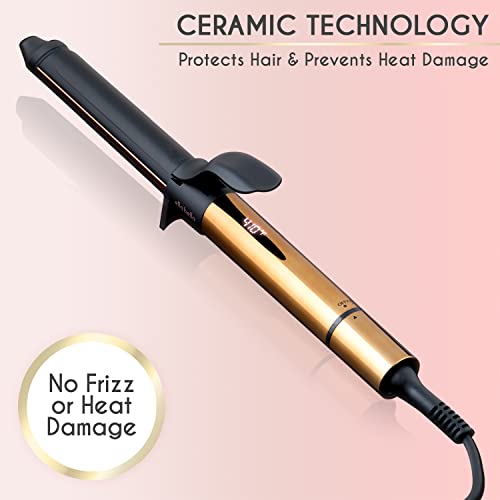 Curling Iron 1 Inch • Professional Hair Curler • Curling Wand • Ceramic Curling Irons • Transform Your Look in Seconds • Suitable for All Hair Types • Say Goodbye to Heat Damage