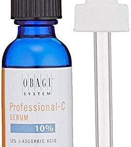 Obagi Vitamin C Serum 10% - Professional C Serum Skin Care – Contains Concentrated L Ascorbic Acid - Helps Minimize the Appearance of Wrinkles, Brightens Skin, and Retains Moisture- 1.0 Fl Oz.