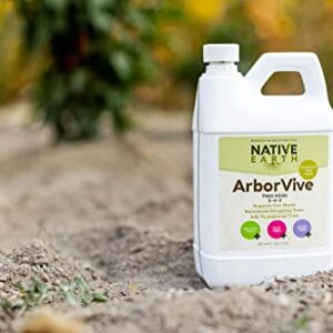 Native Earth ArborVive Fertilizer, 5-4-2, Tree Food, Shrub Fertilizer, Tree Enhancement, 64oz