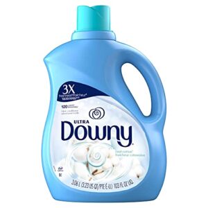 downy ultra laundry fabric softener liquid, cool cotton scent, 103 fl oz, 120 total loads