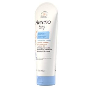 Aveeno Baby Eczema Therapy Moisturizing Cream with Natural Colloidal Oatmeal for Eczema Relief, 7.3 oz