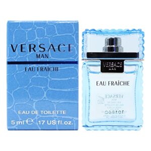 VERSACE MAN EAU FRAICHE by Gianni Versace, 0.17 Oz