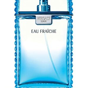 Versace Eau Fraiche for Men Eau De Toilette Spray, 6.8 Ounce, Muti-color