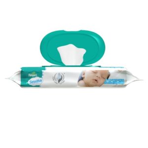 pampers sensitive soft wipes, travel pack, 36 count (pack of 12)