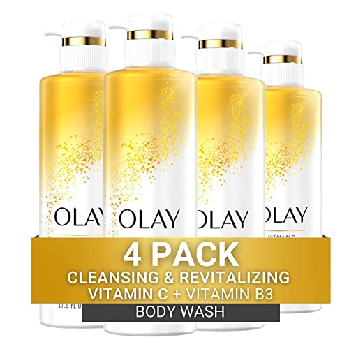 Olay Olay cleansing & nourishing body wash with vitamin b3 and vitamin c 20 fl oz Pack of 4