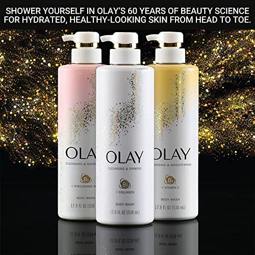 Olay Olay cleansing & nourishing body wash with vitamin b3 and vitamin c 20 fl oz Pack of 4