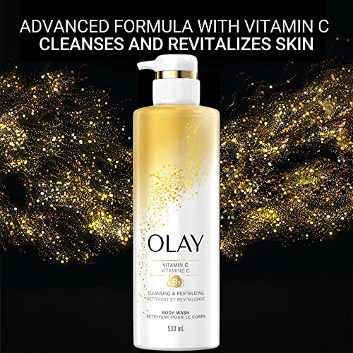 Olay Olay cleansing & nourishing body wash with vitamin b3 and vitamin c 20 fl oz Pack of 4