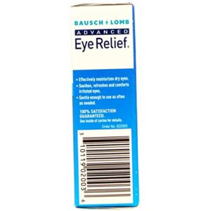 Bausch & Lomb Advanced Eye Relief Rejuvenation Lubricant Eye Drops 0.50 oz