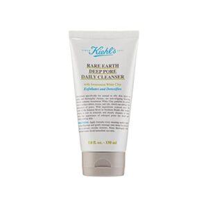 kiehl’s rare earth deep pore daily cleanser for unisex, 5 ounce