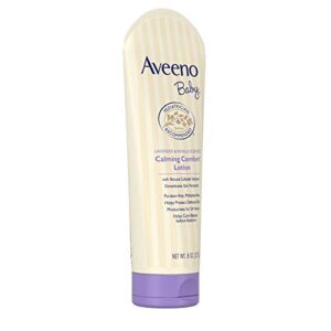 AVEENO Baby Lavender & Vanilla Calming Comfort Lotion 8 oz ( Pack of 2)