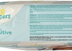 Pampers Swaddlers Sensitive Size 0 Newborn Diaper, 27 count per pack - 4 per case.