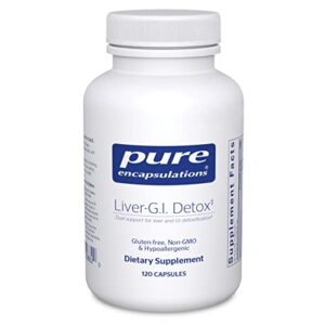 pure encapsulations liver-g.i. detox | support for liver and gastrointestinal detoxification* | 120 capsules