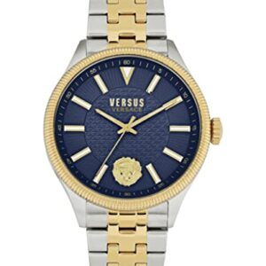 Versus Versace Mens Blue 45 mm Colonne Watch VSPHI5421