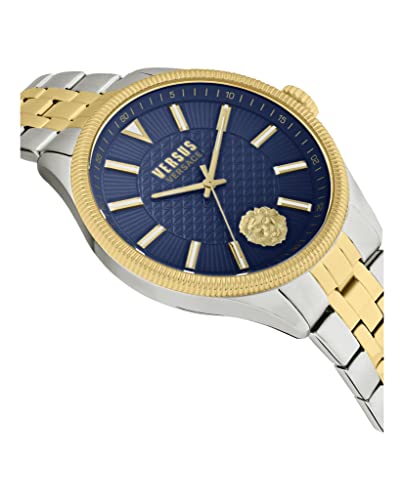 Versus Versace Mens Blue 45 mm Colonne Watch VSPHI5421