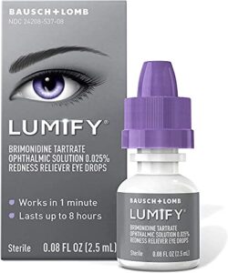 lumify eye drops from bausch + lomb (pack of 2)