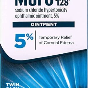 Bausch & Lomb Muro 128 Ointment 5% 2-Pack 7 g (Pack of 2)
