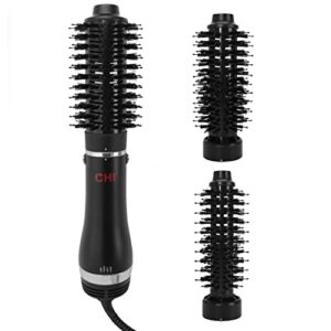 chi 3-in-1 heated round blowout brush