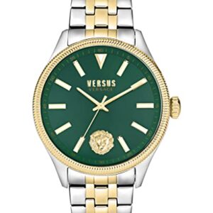 Versus Versace Mens Green 45 mm Colonne Watch VSPHI4621