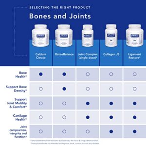 Pure Encapsulations Calcium (Citrate) | Supplement for Bones and Teeth, Colon Health, and Cardiovascular Support* | 180 Capsules