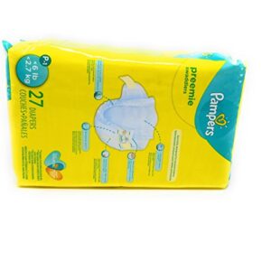 Pampers Preemie Swaddlers P-s 27 Diapers