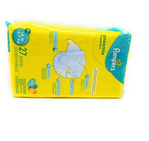 Pampers Preemie Swaddlers P-s 27 Diapers