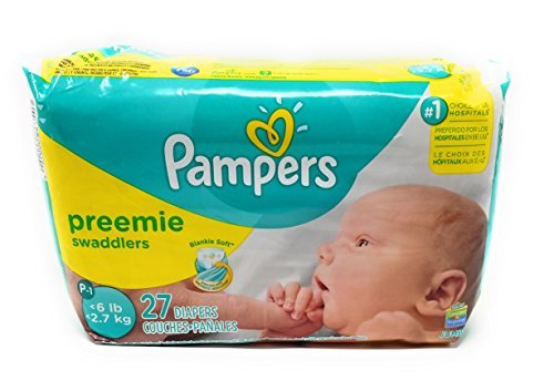 Pampers Preemie Swaddlers P-s 27 Diapers