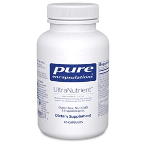 pure encapsulations ultranutrient | multivitamin supplement to support liver, cardiovascular health, and antioxidants* | 90 capsules