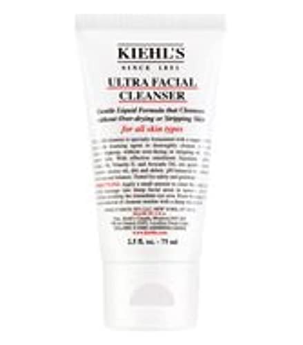 Kiehl's Ultra Facial All Skin Types Cleanser for Unisex, 2.5 Ounce/75ml