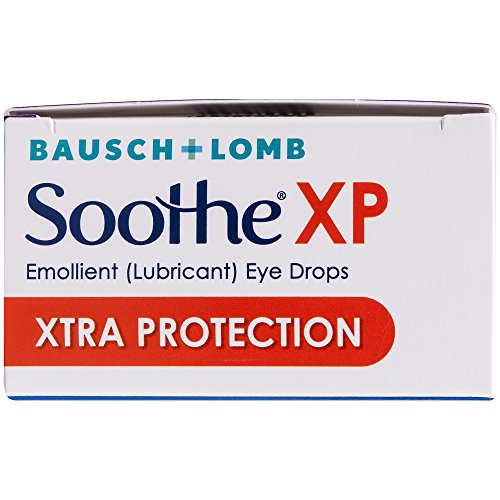 Bausch + Lomb Soothe XP Dry Eye Drops, Xtra Protection Lubricant Eye Drops with Restoryl Mineral Oils, , 0.5 Ounce Bottle Twinpack, 0.5 Fl Oz (Pack of 2)