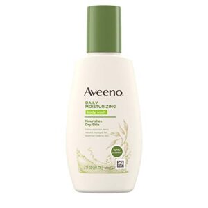 aveeno daily moisturizing body wash, 2 ounce