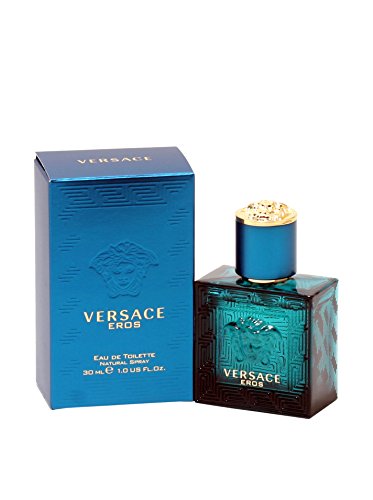 Versace Eros Eau De Toilette Spray for Men 1.0 Ounce