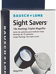 Bausch and Lomb Sight Savers Hastings Triplet 10X Magnifier 816171
