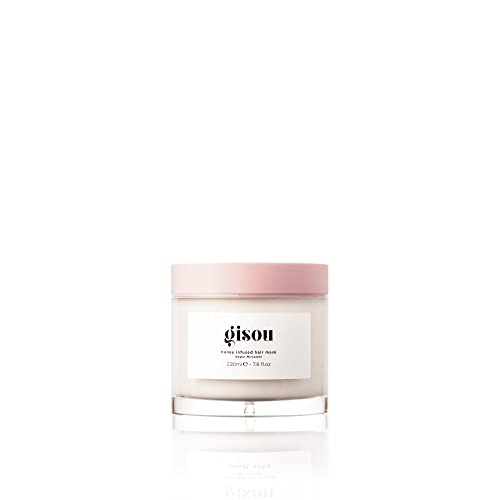 Gisou Honey Infused Hair Mask to Hydrate and Repair for Softer, Stronger, More Manageable Hair (7.8 oz)