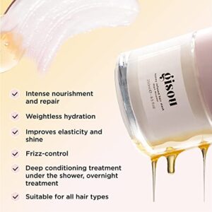 Gisou Honey Infused Hair Mask to Hydrate and Repair for Softer, Stronger, More Manageable Hair (7.8 oz)