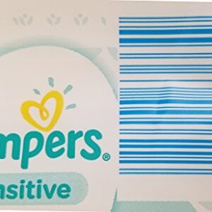 Pampers Swaddlers Diapers, Size 1, 20 Count - Pampers Sensitive Wipes Travel Pack 50 Count.