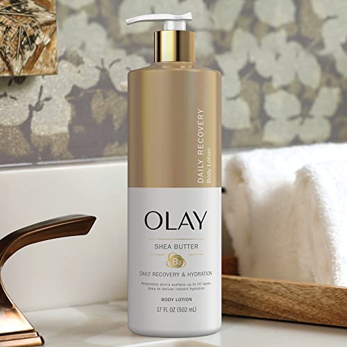 Olay Daily Recovery and Hydration Body Lotion 17oz (Pack of 4)