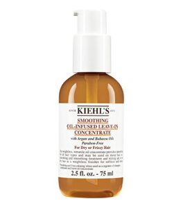 kiehl’s smoothing oil-infused leave-in concentrate 2.5 ounce