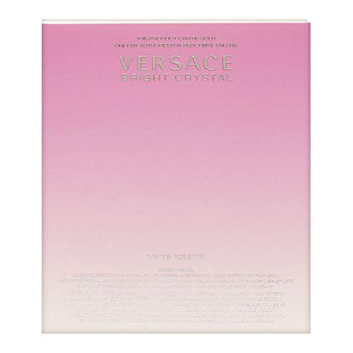 Versace Bright Crystal Eau de Toilette Spray, 3 Fluid Ounce