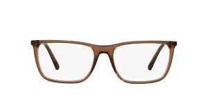 Versace VE3301-5028 Eyewear Frame TRANSPARENT BROWN W/DEMO LENS 54MM