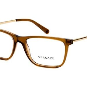 Versace VE3301-5028 Eyewear Frame TRANSPARENT BROWN W/DEMO LENS 54MM