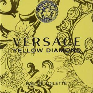 Versace Yellow Diamond Eau De Toilette Spray for Women, 0.17 Fl Oz (Miniature) (Pack of 2)