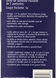 Loupe by Bausch & Lomb, 5X Packette Magnifier