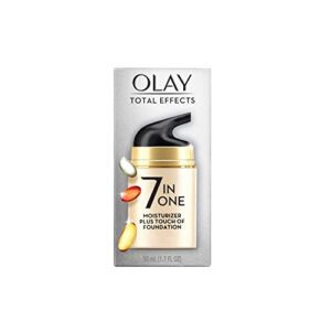 olay total effects face moisturizer + touch of foundation, 1.7 fl oz